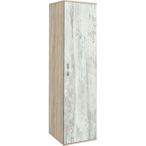 Bogdan Furniture G Еднокрилен гардероб Мебели Богдан Модел bm-ava1, кристал със сонома - bogdanmebel