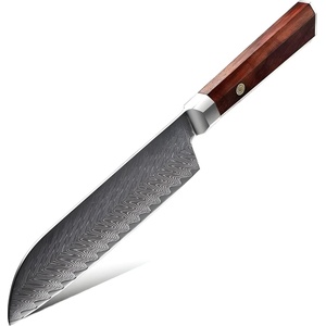 HARAHU Дамаски кухненски нож IW-20167 - Santoku KP20167