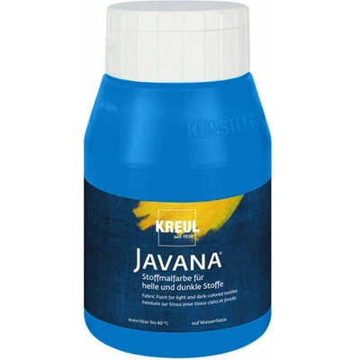 Javana Farba na svetlý a tmavý textil 500 ml / 56 modrá