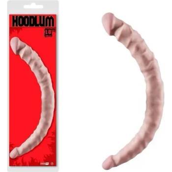 Image 1 of Двойно пенис дилдо, релефни вени, 46см. - Hoodlum Dong Flesh (NMC0002326)