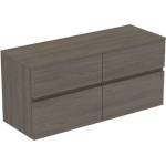 Ideal Standard Finesse - Шкафче за умивалник, 120x44x56 см, 4 чекмеджета, Dark Elm E3426UR (E3426UR)
