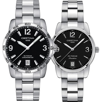 Certina Комплект часовници за двойки Certina DS Podium C034.451. 11.057. 00-C034.210. 11.057. 00 (C034.451.11.057.00-C034.210.11.057.00)