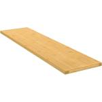 vidaXL Стенен рафт 80x20x1, 5 см бамбук (352726)