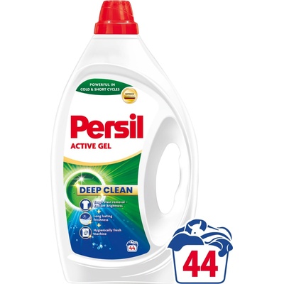 Persil Active Deep Clean prací gél 1,98 l 44 PD