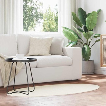 vidaXL Килим HUARTE Крем 80 x 150 cm Полиестер (4103621)