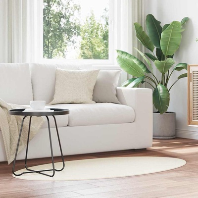 vidaXL Килими за помещение HUARTE Крем 80 x 150 cm 100% полиестер (4103621)