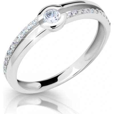 Cutie Jewellery diamonds dámský prsten Z6808 2543 ze zlata s diamanty Růžová
