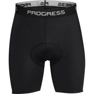 Progress Basic Shorts Pánske s vložkou čierna