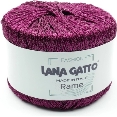 Lana Gatto pletací příze RAME vínová 30291