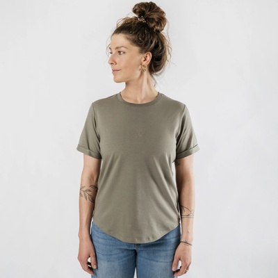 Ananasana Tričko Essential 2.0 Khaki