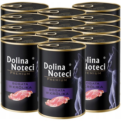 Dolina Noteci Premium bohatá na králika 12 x 400 g