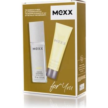 Mexx Woman deodorant sklo 75 ml + sprchový gel 50 ml dárková sada