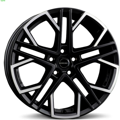 Borbet XV 8.5x19 5x114.3 ET38 matt black polished