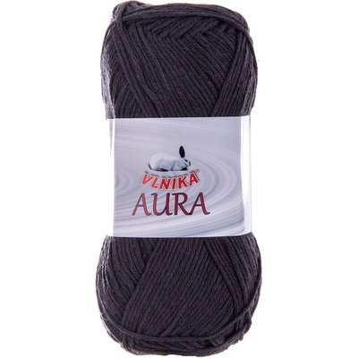 VLNIKA Příze Aura 100 g - 906 černá