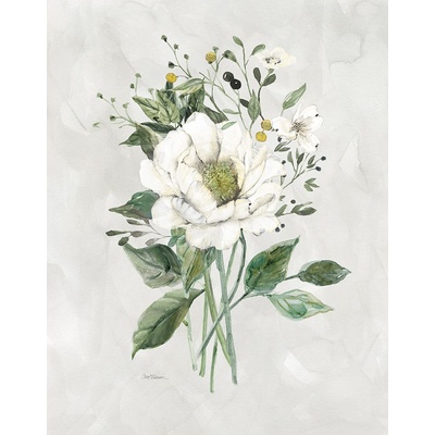 Botanická zahrada Bílý květ I 1 deska 50x70