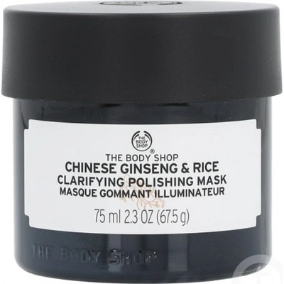 The Body Shop Chinese Ginseng & Rice rozjasňujúca maska 75 ml