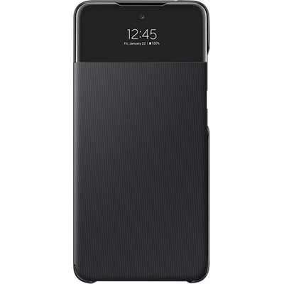 Samsung Оригинален калъф Samsung S-View Case за Samsung Galaxy A52/A52 5G/A52s - Черен, EF-EA525PBE