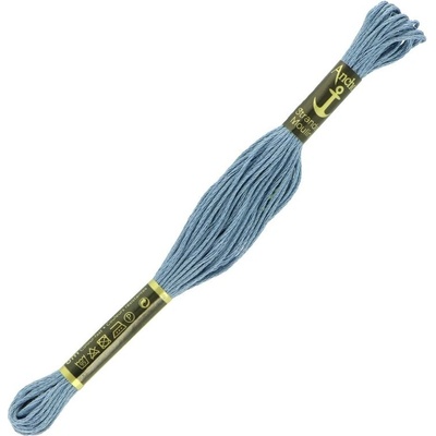 Anchor Stranded Cotton 1034 modro sivá
