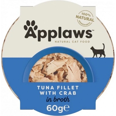 Applaws filety z tuňáka s krabem 60 g – Sleviste.cz