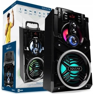 Karaoke reproduktor Squeak Beatboxer SQ1000 Bluetooth 5.1 s mikrofonem