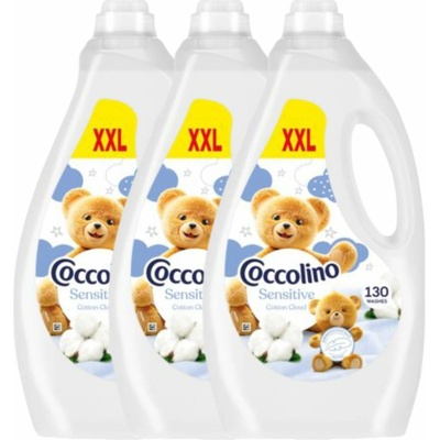 Coccolino Sensitive aviváž Cotton Cloud 390 PD 3 x 2990 ml