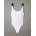 Calvin Klein Scoop Back One Piece Swimsuit - Brill White