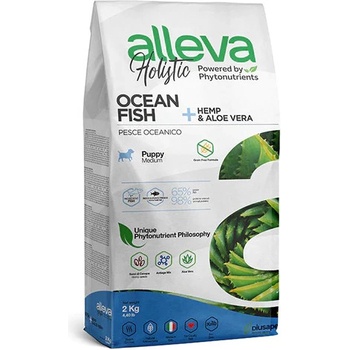 Alleva Holistic dog ocean fish Puppy & junior Medium 2 kg