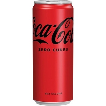 Coca-Cola Zero sklo 330 ml