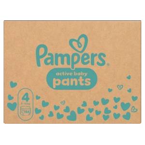 Pampers Active гащички MBox S4 (156 бр. /кутия)