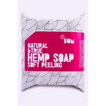 SUM Konopné mydlo Soft Peeling Natural & True 80 g
