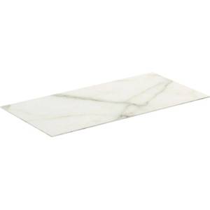 Ideal Standard Керамичен плот за мивка Ideal Standard Atelier Conca 100 см, бяло мраморно покритие (T3971DH)