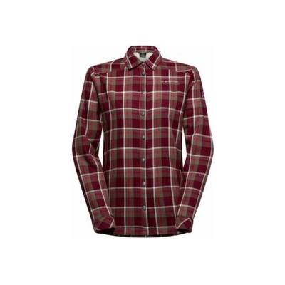 La Sportiva RAMBLER LINED FLANNEL SHIRT WOMEN červená