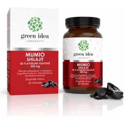 Green idea Mumio Shilajit tobolky 60 ks