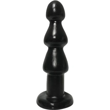 Passion labs Лепящо се нестандартно дилдо "potter black" 25 см