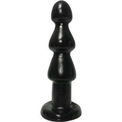 Passion labs Лепящо се нестандартно дилдо "potter black" 25 см