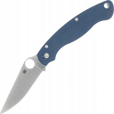 Zavírací Nůž Spyderco Military 2 G10, kobaltově modrý, saténový CPM SPY27 – Hledejceny.cz