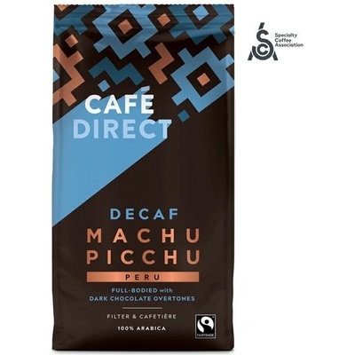 Cafédirect Káva Machu Picchu SCA 82 mletá bez kofeinu 227 g