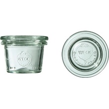 Weck zavařovací sklenice Mini Sturz 12 x 35ml s víčkem