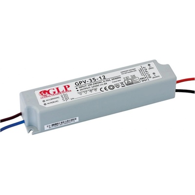 Napájecí zdroj pro LED pásky GLP GPV-35-24 - 24V / 1,5A / 36W - vodotěsný