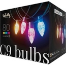 Twinkly TWC9080STP-GEU LED RGB Vonkajšia vianočná reťaz 80xLED 26,5 m IP44 Wi-Fi TW0045