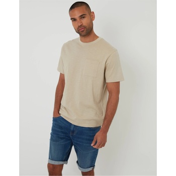 Image 1 of Threadbare Тениска Threadbare Men's Garfunkel Regular Fit T-Shirt - Stone