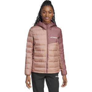 adidas Яке adidas Terrex Multi Light Down Hooded Jacket - Beige
