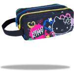 COOLPACK Ученически несесер CoolPack Primus Hello Kitty Neon Black, 3 ципа