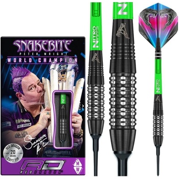Red Dragon Peter Wright Snakebite Black Strike 90% 20g soft