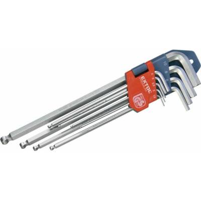 Extol Premium L-kľúč sada 9ks, imbus predĺžené 8819312