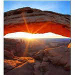 DIMEX ART Флизелинов фототапет планинска арка 225 x 250 см