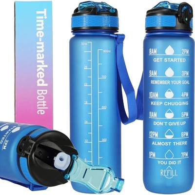 KIK KX43982 Motivačná fľaša na vodu 1 l