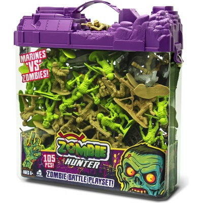 Wiky Zombie Hunter Vojaci vs zombie figúrky set 105 ks