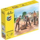 Heller Road Workers Starter Kit 1:24
