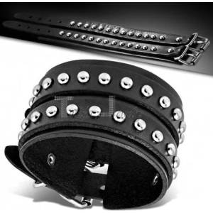 Talitha Широка кожена гривна - talitha-jewelry - 48,99 лв